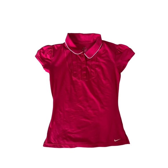 Nike Tops - *SALE* Nike Dri-Fit Cap Sleeve Golf Polo Shirt
